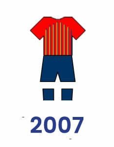 Camiseta 2007