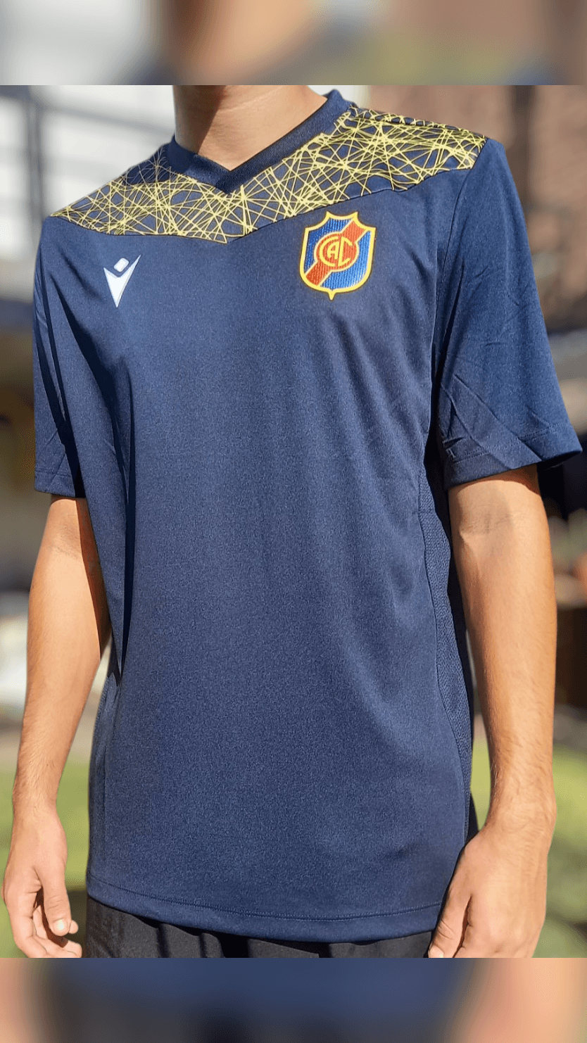 Remera de Entrenamiento Azul Macron